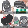 thumbnail image 4 of Abridor de latas de cerveza CHAO Go Swing creativo negro acero inoxidable, 4 of 5