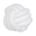 thumbnail image 3 of Bola De Nudo Redondo Almohada Accesorios De Fotografía Redondos Para La Decoración Del Hogar 22 Cm Blanco Soledad  almohada de bola de nudo, 3 of 10