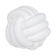 thumbnail image 3 of Bola de nudo Redondo BLESIY almohada de bola de nudo 22 Cm blanco, 3 of 8