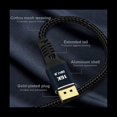 thumbnail image 3 of Displayport2.0 HD Video Cable 16K@60Hz 80Gbps Computer Graphics Display Cable for PC Laptop Monitor 5 Meter,1 x HD video cable,Dark Blue, 3 of 7