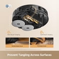 thumbnail image 3 of DREAME L60 Ultra PE Robot Vacuum and Mop with 30,000Pa Suction, Self-Cleaning,Corner-to-Edge Deep Cleaning, Detangling Brush, Obstacle Avoidance and 360° Navigation, Black, 3 of 9