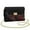 Black Butterfly, variant on Elephant Womens Crossbody Flap Bag Fashion Hard-Wearing Woman Shoulder Bag Handbags Comfortable Small Bag with Removable Chain for Concerts