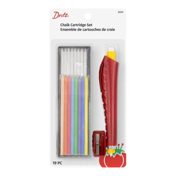 Dritz Chalk Cartridge Set, Assorted Chalk