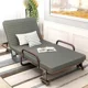 thumbnail image 2 of Cama plegable para el almuerzo, estación de trabajo reclinable individual para oficina, artefacto para siesta, cama de acompañante para Hospital, cama de campamento para adultos para el hogar, 2 of 4