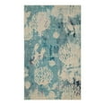 thumbnail image 3 of Unique Loom Positano Collection Area Rug - Laurito (5' 1" x 8' Rectangle Light Blue/Beige), 3 of 7