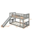 thumbnail image 3 of Triple Tree Adult Twin-over-Twin Bunk Beds Gray, 104 lb, 3 of 9