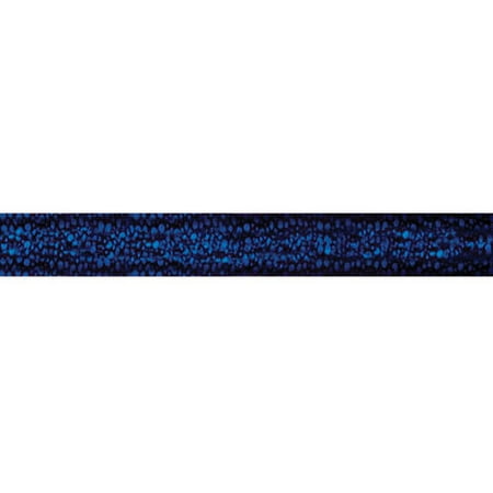 Gentle Touch Offset Folding Cane, Danube Blue