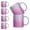 Pink Ombre Glitter, variant on Craft Express Sublimation Printing Ceramic Mug - 11 oz, Gold Ombre Glitter, Pkg of 6
