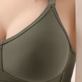 thumbnail image 4 of Yutgune Bras For Women Jelly Wireless Push Up Bralette Cutout V Neck No Underwire Comfortable Support Bra, 4 of 5
