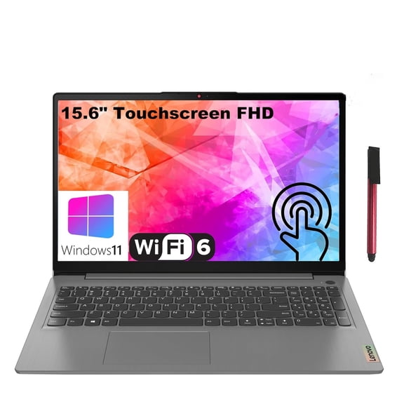 Lenovo IdeaPad 3i 15.6" FHD Touchscreen Laptop Computer, Intel Core i3-1115G4 (Beat i5-10210U), 8GB DDR4 RAM, 256GB PCIe SSD, WiFi 6, Bluetooth 5.1, Arctic Grey, Windows 11 S
