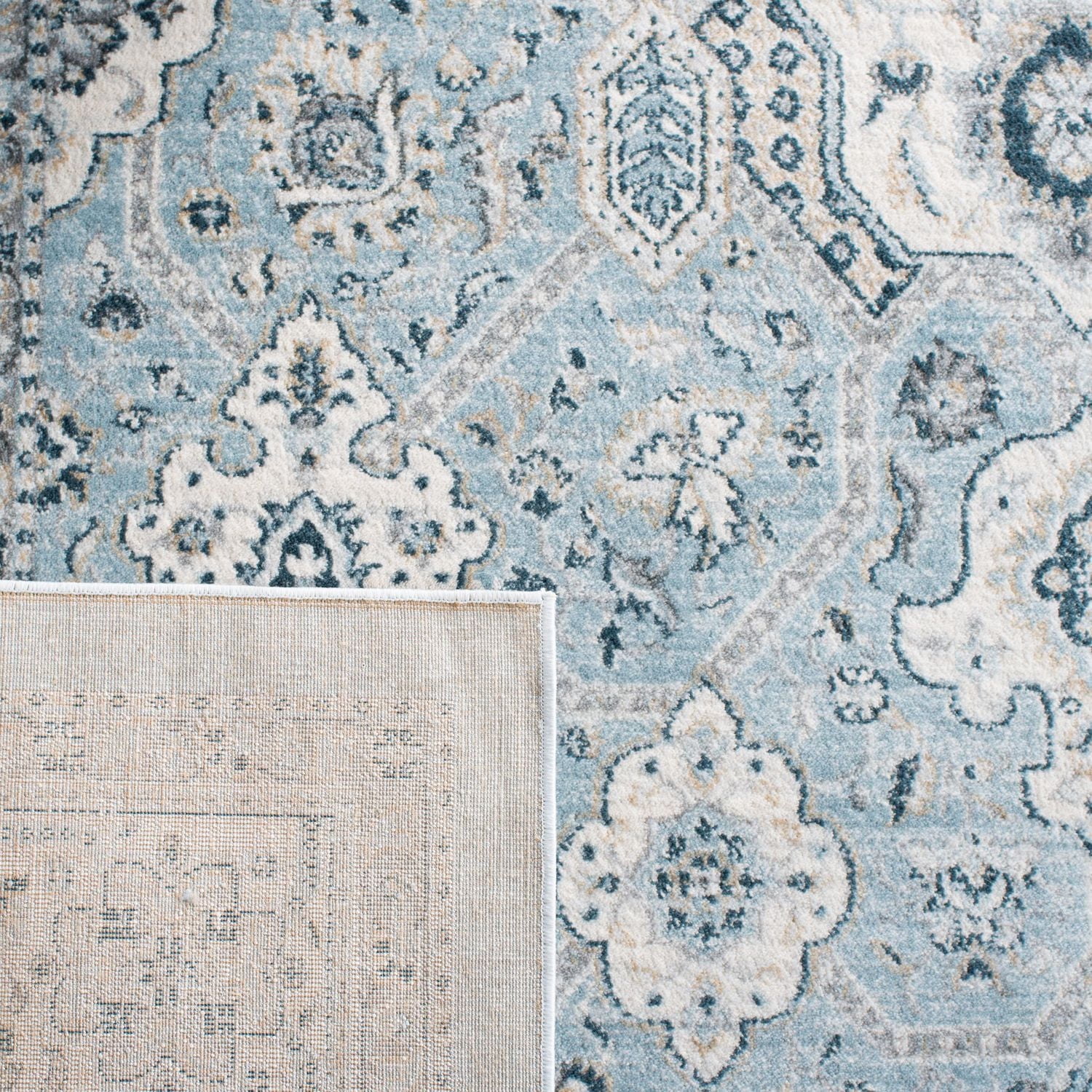 SAFAVIEH Isabella Zander Floral Bordered Area Rug