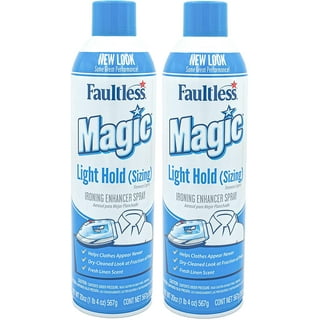 Magic Spray for Quilting & Crafting - Eliminates Odors & Wrinkles - Magic  Sizing Ironing Spray & Fabric Spray - Magic Fabric Spray for Cutting,  Creasing, & Sewing - 25 Fabric Sewing Clips
