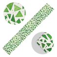thumbnail image 5 of Yayeee Table Runner 90 inches Long for Home Kitchen Rectangle Dining Table Holiday Party Decoration, Green Dot Triangles Pattern, 5 of 7