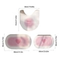 thumbnail image 3 of Suncoda Bathroom Rugs, Soft Memory Foam Bath Mat - Non Slip Absorbent Thick Bath Matt, Rubber Back Shower Rug, Toilet Mats Bath, Mats for Bathroom Floor Toilet, Door Mat Washable, 3 of 7
