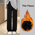 thumbnail image 2 of Women High Waist Casual Wide Leg Long Pants Trousers Stretch Twill Pants With Pocket Thin Summer Pants For Women, 2 of 8