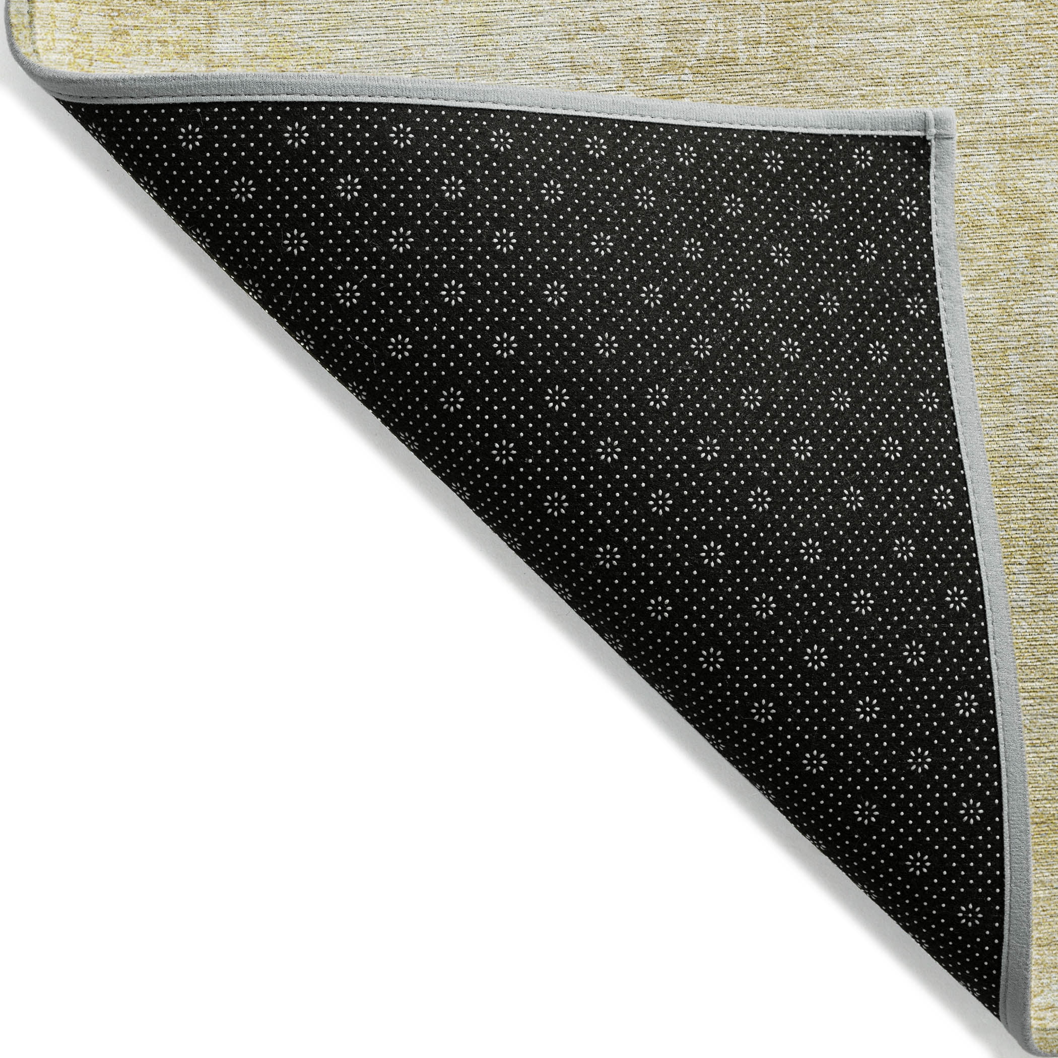 Addison Rugs Chantille Indoor/Outdoor Transitional Modern Gold Washable Rectangle Rug, 1'8" x 2'6"