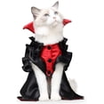thumbnail image 1 of Disfraz de Halloween para perros y gatos JAMW capa de vampiro Sencillez, 1 of 5