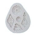 thumbnail image 2 of Riguas Cake Mold Non-stick Food Grade Multi-grid Convenient Cookie Chocolate Silicone Mold Bakeware Supplies, 2 of 8