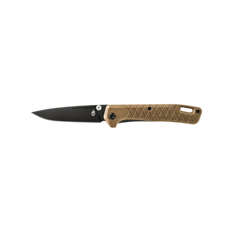 Gerber Zilch Folding Knife Plain Edge Coyote Brown