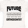 thumbnail image 4 of Inktastic Future Orthodontist Baby Boys or Girls Long Sleeve Baby Bodysuit, 4 of 5