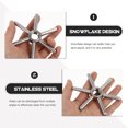 thumbnail image 3 of 1Pc Stainless Steel Rinser Head Cup Washer Head Bar Coffee Shop Supply Silver, 3 of 8