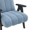 thumbnail image 5 of Chair In Blue, Wood Base Seating - Stable, 5 of 5