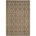 thumbnail image 2 of SAFAVIEH Martha Stewart Geometric Overlap Bordered Area Rug, Brown/Bronze, 5' x 8', 2 of 5