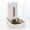 Grey, variant on Automatic Indoor Pet Feeder and Water Dispenser Set for Cats and Dogs High-Capacity Auto Feeding System with Non Automatic Pet Bowl Platform Competition Title