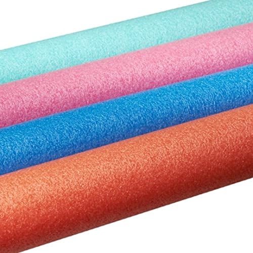 Lot de 4 fideos de piscina flotante de natación Fun 48 "Cilindro de manualidades de espuma multipropósito