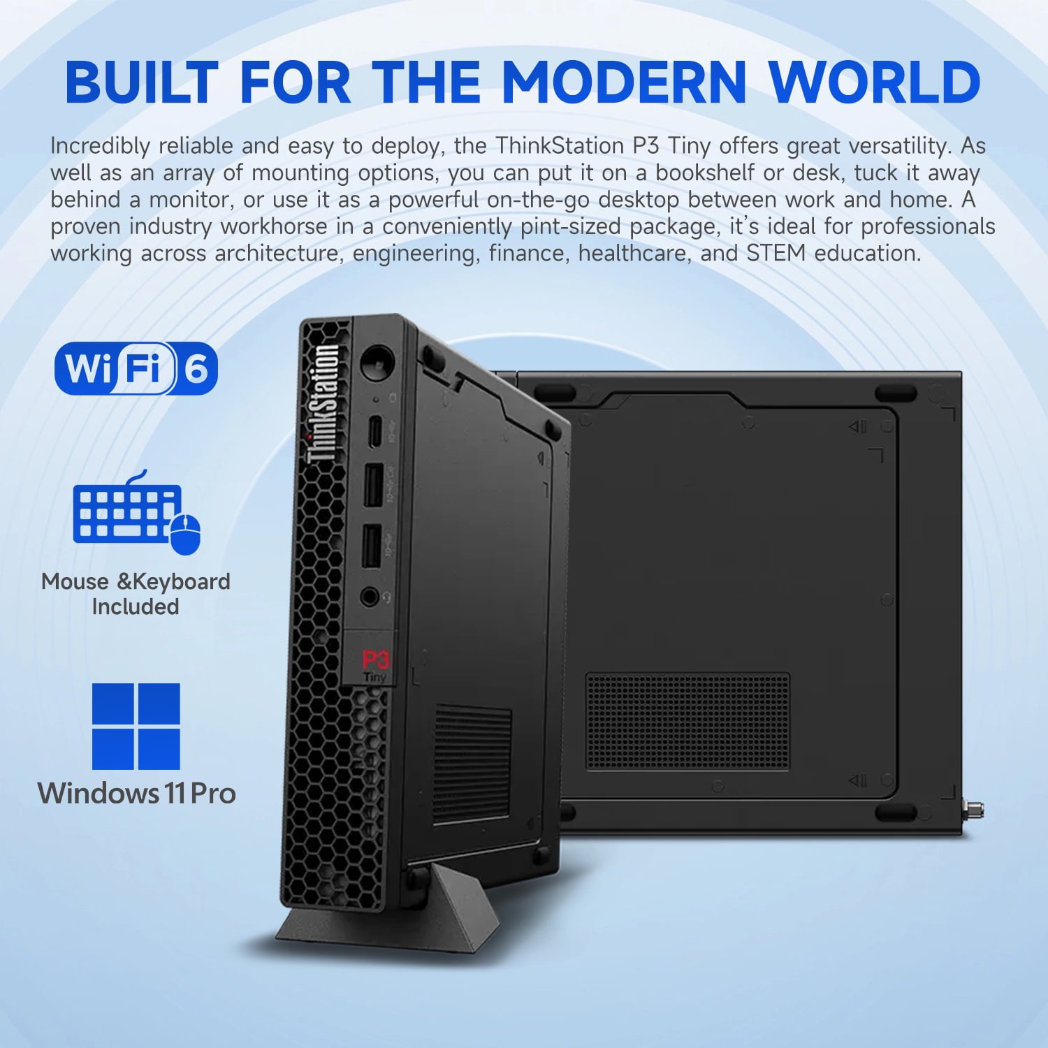 Lenovo ThinkStation P3 Tiny Workstation for Business, Intel 20