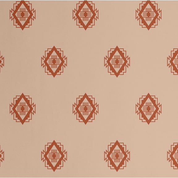 S4Sassy Modern Geometric Pattern Wallpaper - Beige Bohemian Wall Covering, 25" x 120" Self-Adhesive Vinyl Walls Paper, Decorative Wallwrap, Easy DIY Wall Covering For Bedroom, Cabinets