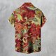 thumbnail image 5 of ZHAOCHENG Camisa hawaiana de manga corta para hombre, de verano, con bolsillo frontal, estampado hawaiano, informal, de algodón, estilo funky, de lino para playa, camiseta Y2K para hombre., 5 of 5