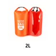 thumbnail image 2 of Advancent Bolsa seca para exteriores, bolso doble, ligero, de gran capacidad, bolsas de almacenamiento para canotaje, kayak, Camping, senderismo, Deportes acuáticos Plata 2L sin tirantes, 2 of 6