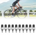 thumbnail image 3 of 10Pcs Nickel Plated Brass Bike Wheel Tire Valve Core with Cap Bicycle, 3 of 9