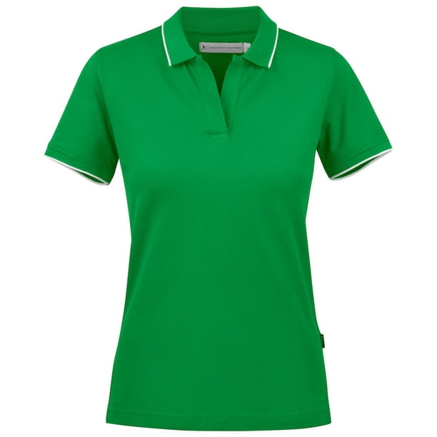 James Harvest - Polo Greenville para Mujer (Verde Deportivo)