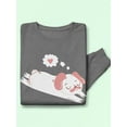 thumbnail image 3 of Relaxing Pug In Love Sweatshirt Men -Smartprints Designs, Male 5X-Large, 3 of 4