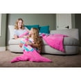 thumbnail image 3 of Fin Fun Mermaid Tail Blanket Kids, Girls and Boys - Cuddle Tails - Perfect Birthday and Christmas Gift, High Quality - Kids, Pink Dream, 3 of 4