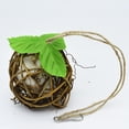 thumbnail image 3 of Bird Chewing Ball Hanging: 2PCS Vine Cotton Parrot Cage Toy Parakeets Bite Toy, 3 of 10