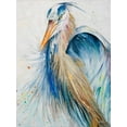 thumbnail image 2 of Pinto, Patricia 15x18 White Modern Wood Framed Museum Art Print Titled - New Blue Heron II, 2 of 4