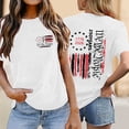 thumbnail image 2 of DHFJKG Womens 4Th Of July T Shirt Short Sleeve Crew Neck Independence Day 1776-2026 Celebrate America's 250Th Anniversary Tees We The People Top, 2 of 4