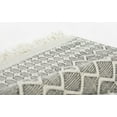 thumbnail image 4 of Momeni Ember Hand Woven New Zealand Wool Polyester Geometric Black Area Rug 5' X 8', 4 of 8
