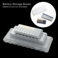 thumbnail image 4 of 10 Slot Hard Portable Plastic Battery Organizer Case for AAA AA 18650 Batteries, 4 of 7