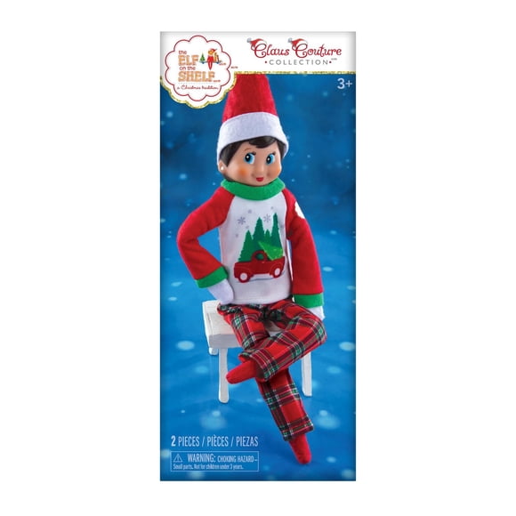 Elf on the Shelf Claus Couture Collection® Trees Farm PJs