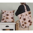 thumbnail image 2 of Soimoi Brown Fabric - By the Yard - 56 Inch Wide - Florals Print Fabric - Elegant & Beautiful Patterns for Fashion and Home Decor Printed Fabric, 2 of 6