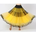 thumbnail image 2 of de salón para mujer, ropa , vestido de traje para mujer, larga escalonada clásica latina para adultos , AMARILLO Sunnimix vestido de baile latino, 2 of 8