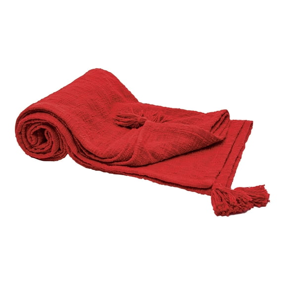 50" x 60" Devin Tomato Woven Throw Blanket