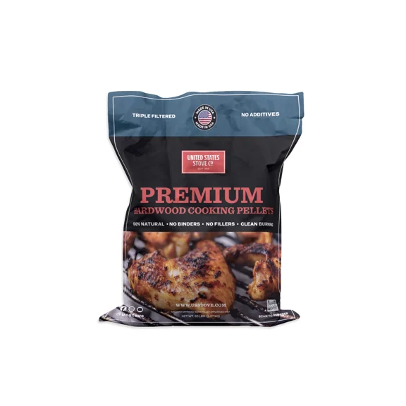 HICKORY FLAVOR COOKING PELLETS, 20 LB. BAG