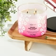 thumbnail image 2 of Mainstays 3-Wick Ombre Wrap Frosted Berry Cupcakes Candle, 14-Ounce, 2 of 8