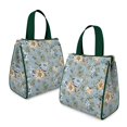 thumbnail image 2 of Pioneer Flower Floral Print Pattern Insulated Lunch Bag for Women & Adults,Large Portable Soft Cooler Lunch Bag,Thermal Food Storage Tote with Pearl Cotton,8.66L,8.75x5.75x9.5 Inch, 2 of 6