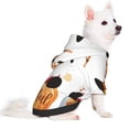 thumbnail image 5 of Cauagu Autumn Gnomes Pattern Winter Pet Hoodie Sweatshirts- Dog Hoodie Sweater with Leash Hole - Cute Dog Hoodie - Pet Clothes Puppy Cat Custume -Small, 5 of 8